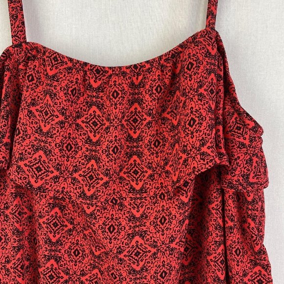 TORRID Bubble Red Pattern Camisole - Picture 4 of 6